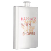 Geluk gebeurt als je onder de douche zingt flacon (Rechts)