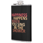 Geluk gebeurt als je onder de douche zingt heupfles (Links)