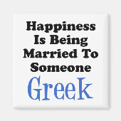 Geluk getrouwd met een Grieks Magneet (Voorkant)