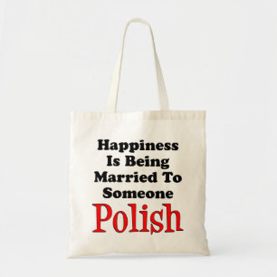 Geluk getrouwd met een Poolse Canvas tas