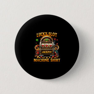 Geluk Gokautomaat Gokkers Casino Las Vegas Ronde Button 5,7 Cm