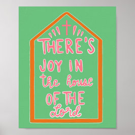 Geluk in het huis van de Heer Poster