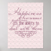 Geluk Inspirerend Poster (Voorkant)