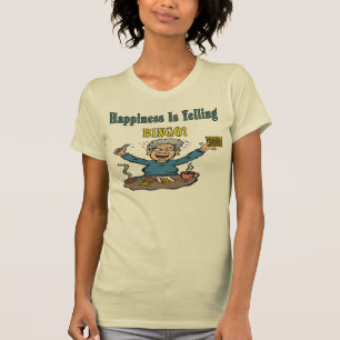 Geluk is bingo t-shirt