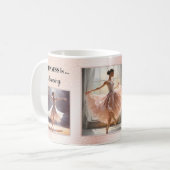 Geluk is dansballet koffiemok (Voorkant links)