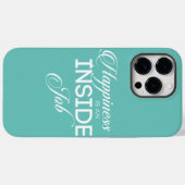 Geluk is een binnenbaan Case-Mate iPhone case (Achterkant (horizontaal))