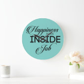 Geluk is een binnenbaan grote klok (Huis)