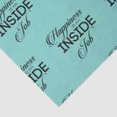 Geluk is een binnenbaan tissuepapier (Detail)