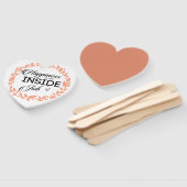 Geluk is een binnenwerk met een grote kans handwaaier (Niet-gemonteerd)