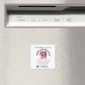 Geluk is een dag dat je met mijn vrienden aan het  magneet (Insitu (Vaatwasser))