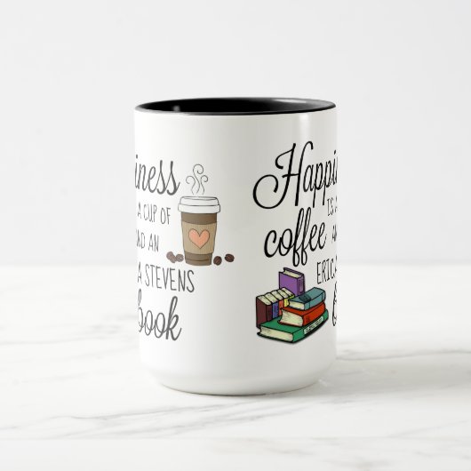 Geluk is een Erica Stevens boek Mok (Midden)