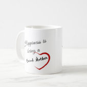 Geluk is een grootmoeder zijn koffiemok (Voorkant links)