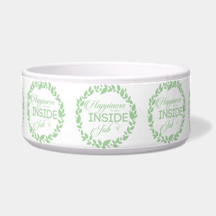 Geluk is een inside job Green Wreate Voerbakje