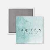 Geluk is een keuze magneet (Voorkant / Achterkant)