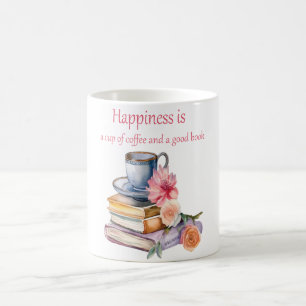 Geluk is een kop koffie en een goed boek