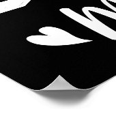 Geluk is een mimi grappige oma zijn poster (Hoek)