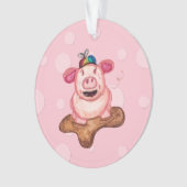 Geluk is een modder ornament (voorkant)