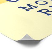 Geluk is een ochtendritueel poster (Hoek)