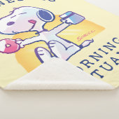 Geluk is een ochtendritueel sherpa deken (3/4)