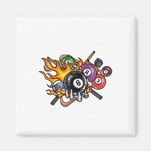 Geluk is een perfect rek in het zwembad biljart sp magneet