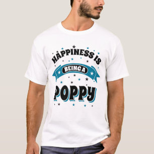 Geluk is een poppie t-shirt