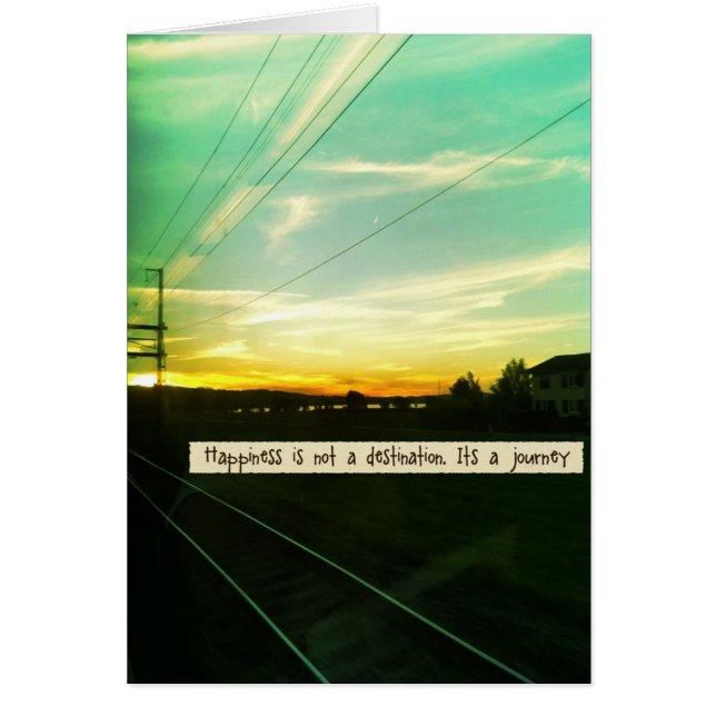 Geluk is een reis (Voorkant)