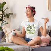 Geluk is een richting t-shirt