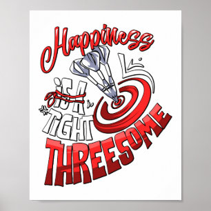 Geluk is een twistende toneelspeler poster