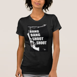 Geluk is een Warm Pistool T-shirt