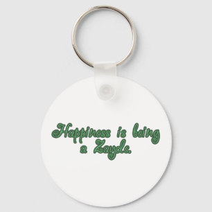 Geluk is een Zayde Sleutelhanger