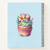 Geluk is een zelfgemaakt recept notitieboek (Achterkant)