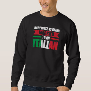 Geluk is getrouwd met een Italiaans Italië Trui