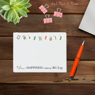 Geluk is het spelen van Mah Jongg Post-it® Notes