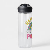 Geluk is Power Rainbow Waterfles (Voorkant)