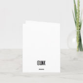 Geluk Kaart (Achterkant)