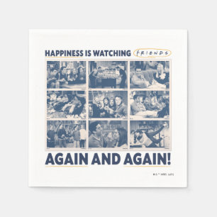 Geluk kijkt steeds weer naar FRIENDS™ Servet