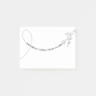 Geluk komt uit vlakken (2) post-it® notes