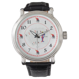 Geluk Lucky Scottish Terrier Poker Horloge