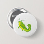 Geluk Meerval Ronde Button 5,7 Cm (Voorkant /achterkant)