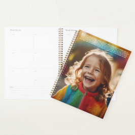 Geluk Meisje Kalender Planner