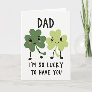 Geluk Papa Liefde Kaart