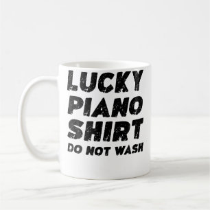Geluk Piano Shirt Niet Wassen Koffiemok