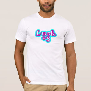 geluk plus vijf t-shirt