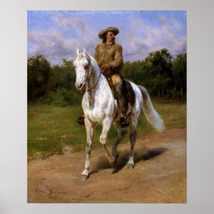 Geluk - Portret van kolonel William F. Cody Poster