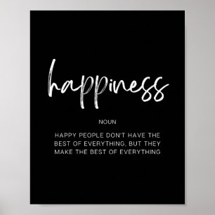 Geluk Poster