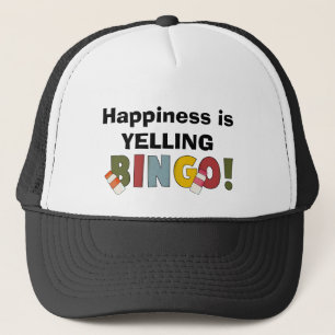 Geluk schreeuwt het pet van Bingo