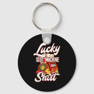 Geluk Slot Machine Casino Las Vegas Gokken  Sleutelhanger