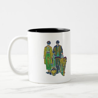 Geluk Tweekleurige Koffiemok