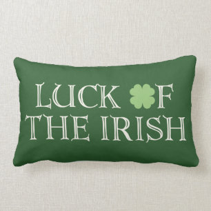 Geluk van de Ieren Kussen voor St. Patrick's Dag
