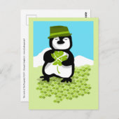 Geluk van de Pinguïns Briefkaart (Voorkant / Achterkant)